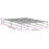 VidaXL vidaXL Bed Frame Bedstead Bed Base White 135x190 cm Double Solid Wood Pine 9