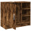 VidaXL vidaXL Sink Cabinet Vanity Unit Storage Cupboard Smoked Oak Engineered Wood 5