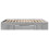 VidaXL vidaXL Bed Frame Bed Base Bedstead Grey Sonoma 160x200 cm Engineered Wood 6