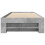 VidaXL vidaXL Bed Frame Bed Base Bedstead Concrete Grey 100x200 cm Engineered Wood 5