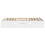 VidaXL vidaXL Bed Frame Bed Base Mattress Foundation White 135x190 cm Engineered Wood 6