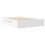 VidaXL vidaXL Bed Frame Bed Base Mattress Foundation White 135x190 cm Engineered Wood 7