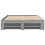 VidaXL vidaXL Bed Frame Bed Base Bedstead Grey Sonoma 140x190 cm Engineered Wood 5