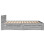 VidaXL vidaXL Bed Frame with Headboard Bed Grey Sonoma Small Double Engineered Wood 6