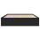 VidaXL vidaXL Bed Frame Bed Base Mattress Foundation Black 160x200 cm Engineered Wood 5