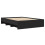VidaXL vidaXL Bed Frame Bed Base Mattress Foundation Black 140x200 cm Engineered Wood 7