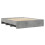 VidaXL vidaXL Bed Frame Bed Base Bedstead Concrete Grey 160x200 cm Engineered Wood 2
