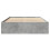 VidaXL vidaXL Bed Frame Bed Base Bedstead Concrete Grey 140x200 cm Engineered Wood 5
