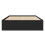 VidaXL vidaXL Bed Frame Home Bed Base Black 120x190 cm Small Double Engineered Wood 5