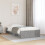 VidaXL vidaXL Bed Frame Home Bed Base Concrete Grey 90x190 cm Single Engineered Wood 3