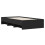 VidaXL vidaXL Bed Frame Bed Base Mattress Foundation Black 100x200 cm Engineered Wood 2