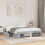VidaXL vidaXL Bed Frame Bed Base Bedstead Concrete Grey 160x200 cm Engineered Wood 3