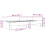 VidaXL vidaXL Bed Frame Bed Base Bedstead Concrete Grey 100x200 cm Engineered Wood 9