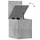 VidaXL vidaXL Storage Box Blanket Box Storage Chest Concrete Grey Engineered Wood 8