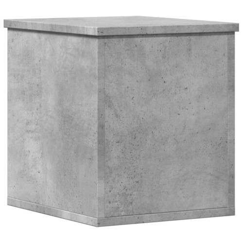 VidaXL vidaXL Storage Box Blanket Box Storage Chest Concrete Grey Engineered Wood
