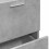 VidaXL vidaXL Sink Cabinet Vanity Unit Storage Cupboard Concrete Grey Engineered Wood 9