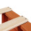 VidaXL vidaXL Bed Frame Bed Base Wax Brown 120x190 cm Small Double Solid Wood Pine 7