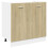 VidaXL vidaXL Kitchen Cabinet Set 7 Piece Storage Unit Sonoma Oak Engineered Wood 8