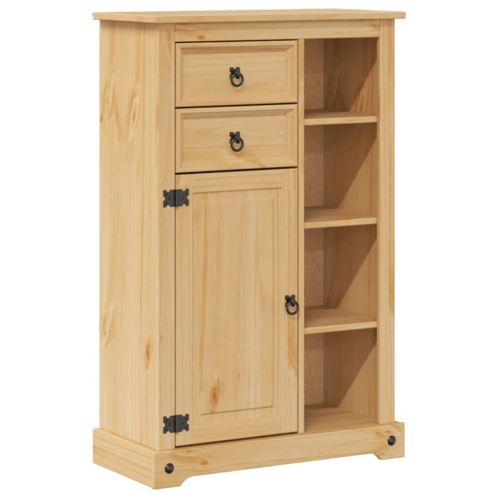 vidaXL Bathroom Cabinet Sink Unit Storage Cabinet Cupboard Solid Wood Pine