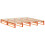 VidaXL vidaXL Bed Frame Bed Base Wax Brown 180x200 cm Super King Solid Wood Pine 6