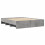 VidaXL vidaXL Bed Frame Bed Base Concrete Grey 150x200 cm King Size Engineered Wood 7