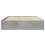 VidaXL vidaXL Bed Frame Bed Base Concrete Grey 150x200 cm King Size Engineered Wood 5