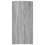 VidaXL vidaXL Bookcase with Doors Bookshelf Rack Cabinet Grey Sonoma Engineered Wood 7