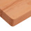 VidaXL vidaXL Basin Shelf Wall Mounted Bathroom Countertop Steel and Solid Wood Beech 10