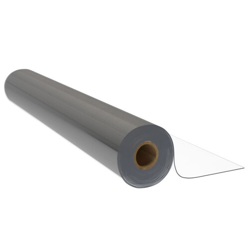 VidaXL vidaXL Table Protector Roll Tablecloth Roll Table Cover Transparent 2 mm PVC
