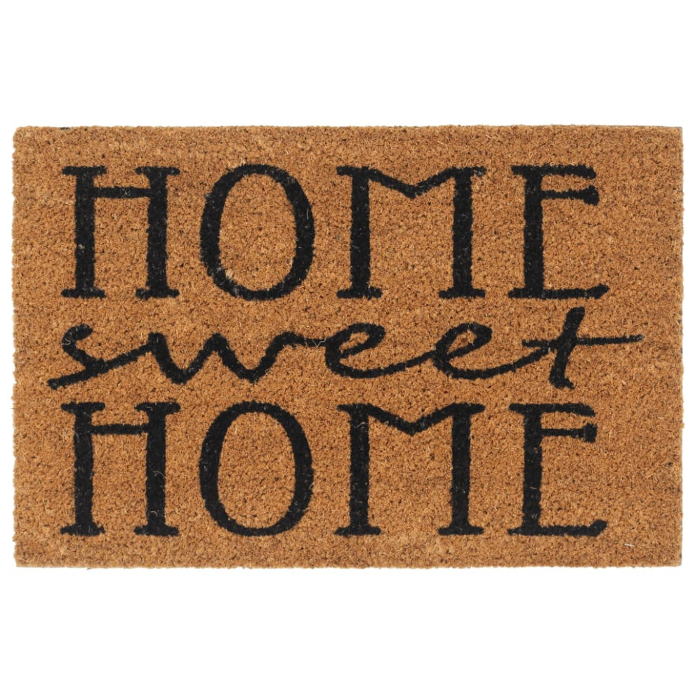 Vidaxl Door Mat Floor Mat Outdoor Mat Entrance Doormat Natural Tufted Coir