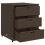 VidaXL vidaXL Gartenschrank Braun 55x59x69 cm Poly Rattan 6