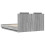VidaXL vidaXL Bed Frame with Headboard and LED Lights Bed Grey Sonoma Small Double 8
