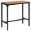 VidaXL vidaXL Bar Table Garden Outdoor Table Bistro Table Solid Rough Wood Mango 3