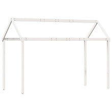 vidaXL Dach für Kinderbett Weiß 207x95,5x159 cm Massivholz Kiefer