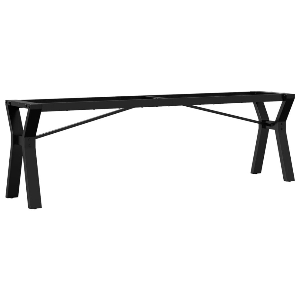 vidaXL Coffee Table Legs Y-Frame Desk Legs Metal Furniture Legs Cast Iron