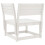 VidaXL vidaXL Garden Sofa Set 5 Piece Outdoor Sofa Corner Sofa White Solid Wood Pine 5
