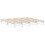 VidaXL vidaXL Bed Frame Bedstead Bed Base White 180x200 cm Super King Solid Wood Pine 2