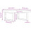 VidaXL vidaXL Basin Shelf Wall Mounted Bathroom Countertop Steel and Solid Wood Beech 11
