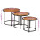 VidaXL vidaXL Nesting Tables Hall Side Table Coffee Table 3 pcs Solid Wood Acacia 10