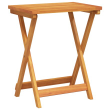 vidaXL Folding Garden Table Outdoor Table Patio Dining Table Solid Wood Acacia