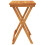 VidaXL vidaXL Folding Garden Table Outdoor Table Patio Dining Table Solid Wood Acacia 5
