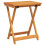 VidaXL vidaXL Folding Garden Table Outdoor Table Patio Dining Table Solid Wood Acacia 6