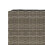 VidaXL vidaXL Pflanzkübel Grau 36x30x32 cm Poly Rattan 10