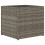 VidaXL vidaXL Pflanzkübel Grau 36x30x32 cm Poly Rattan 7