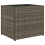 VidaXL vidaXL Pflanzkübel Grau 36x30x32 cm Poly Rattan 2