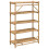 VidaXL vidaXL 5-Layer Shelf Displaying Storage Shelf Organiser Storage Rack Bamboo 6