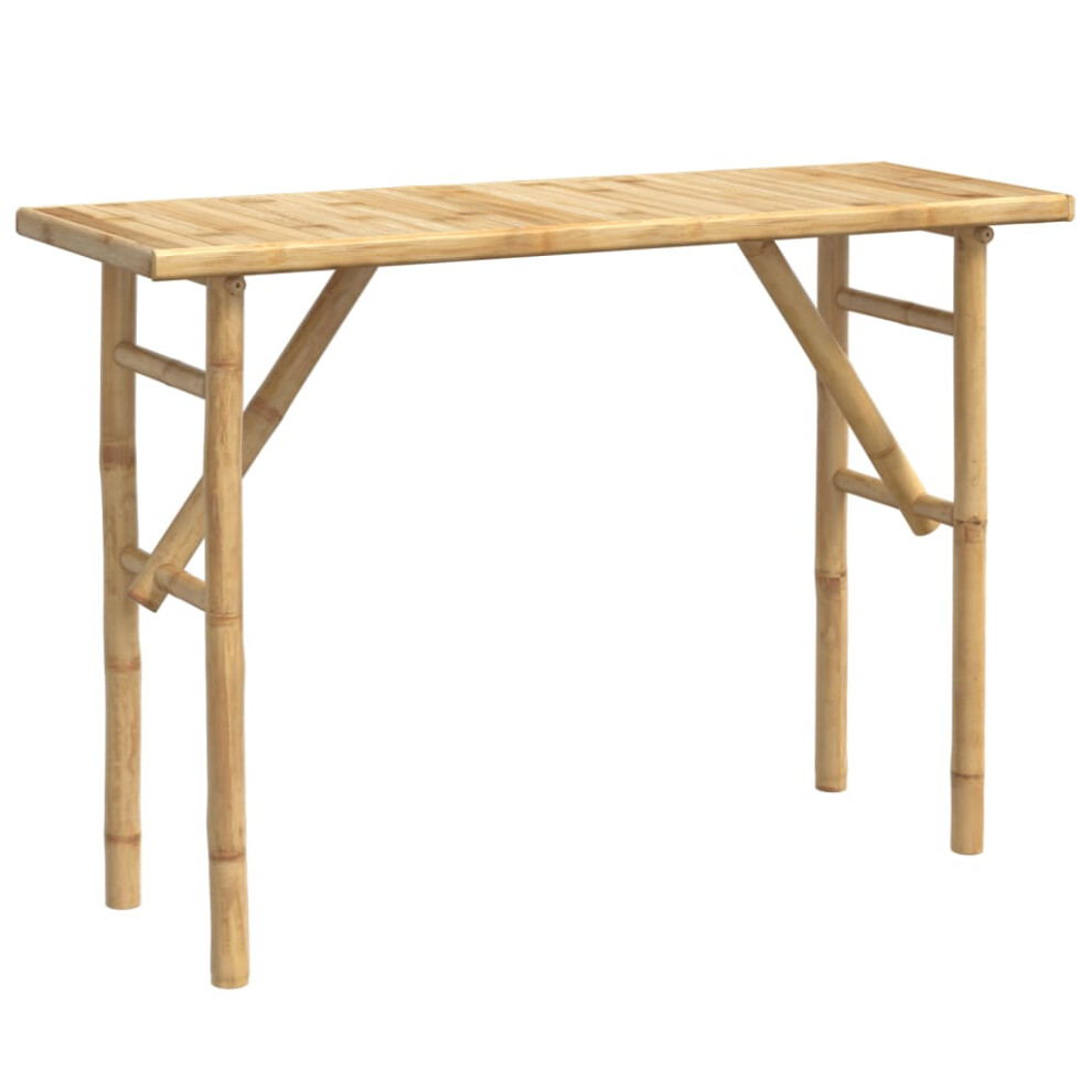 Vidaxl Console Table Hall Tea Centre End Table Coffee Accent Side Table Bamboo