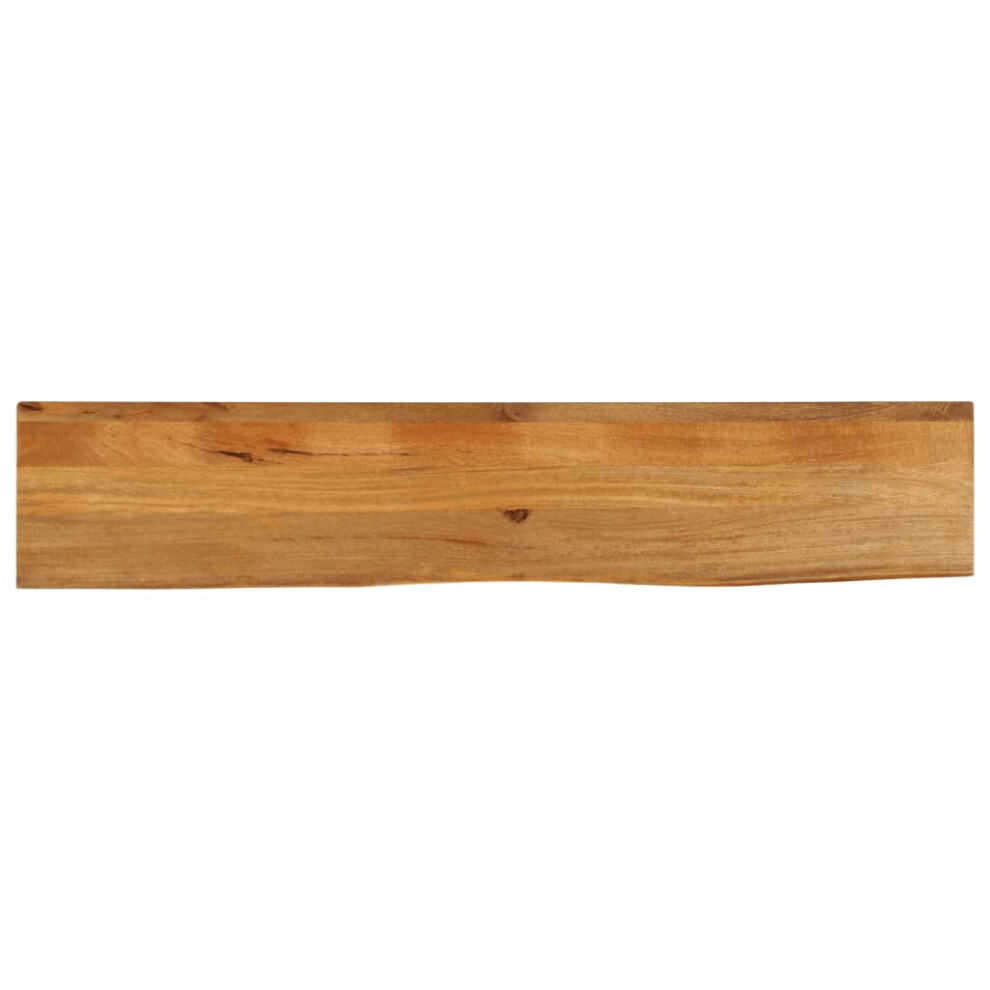 Vidaxl Table Top Live Edge Replacement Board Dining Table Top Solid Wood Mango