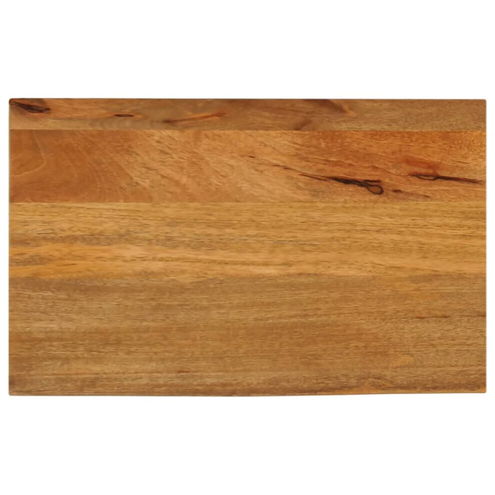 Vidaxl Table Top Live Edge Replacement Board Dining Table Top Solid Wood Mango