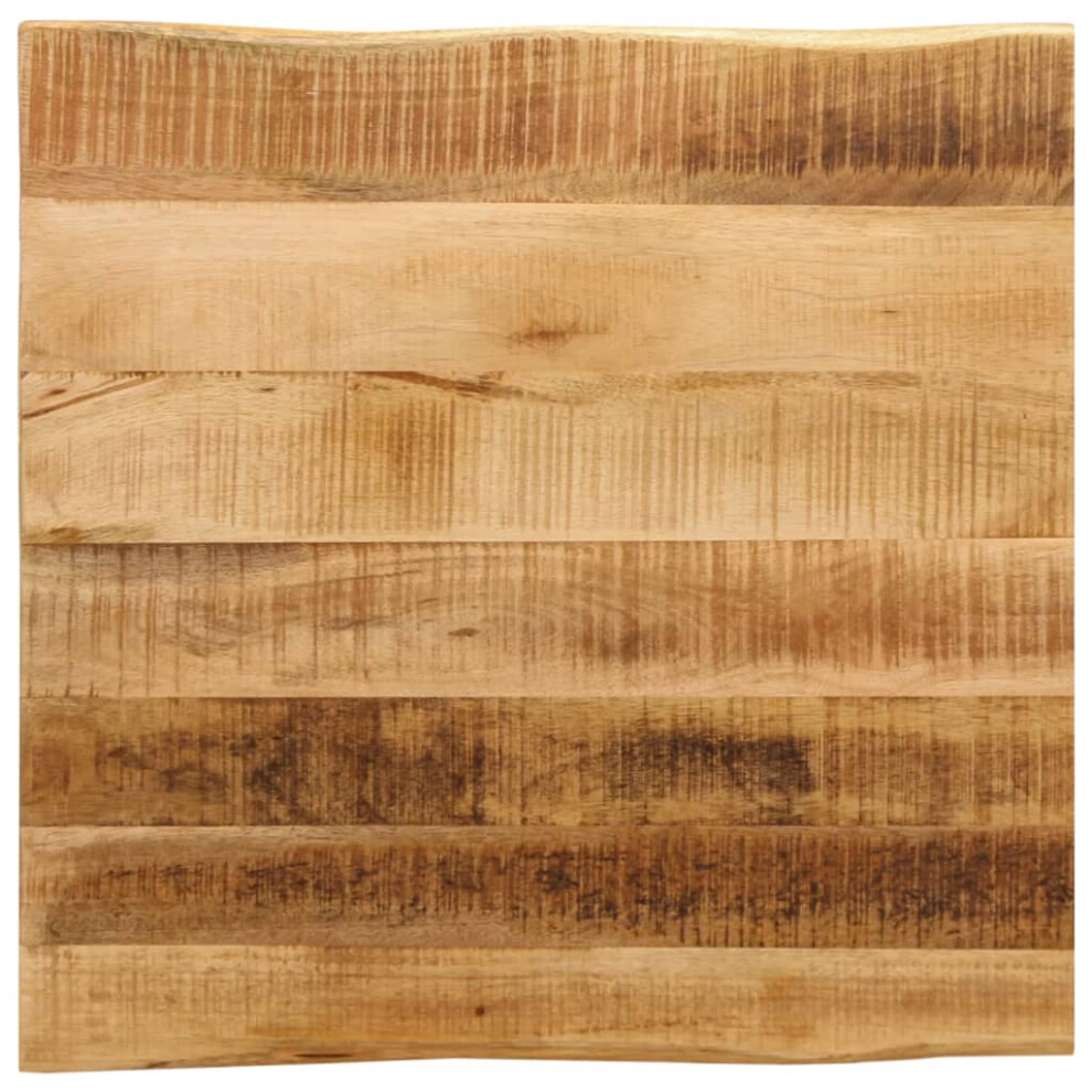 Vidaxl Table Top Live Edge Replacement Dining Table Top Solid Wood Rough Mango